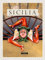 Holzschild 30x40 cm Sizilien Italien Skulptur Trinacria Wand Deko Cafe Sammler Geschenk