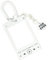 runrayay Music Player Kpop Photocard Holder, Acrylic Card Sleeves, Picture Frames, Top Loaders for Cards, 3X4 Inches, Photo Card Holder Keychain Kpop, Kpop Album - White