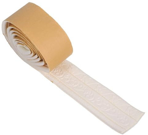 Homoyoyo Quarter Round Trim Molding Peel Stick Corner Protectors for Wall Baseboard