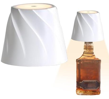 yupeuooe Lampada senza fili per bottiglie,Lampada per bottiglie senza fili | Lampada ricaricabile per bottiglia di vino - Lampada per bottiglia ricaricabile senza fili, lampada per bottiglia da