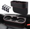 VBGURR Car Cup Holder Cup Holder for Cars, Car Drink Holders with 4 Hooks Anti-Slip Car Seat Cup Holder for Car Accessories(Black)