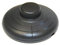 Interruptor de pie negro, 2A/250V, ideal para controlar dispositivos eléctricos de forma cómoda y segura.
