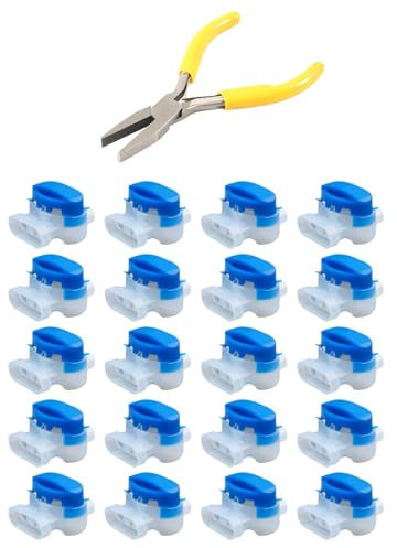 Strip Drahtverbinder Wasserdichte Stecker Für 22 Bis 14AWG Kabel Für Roboterrasenmäher Und Bewässerung Eingestellt