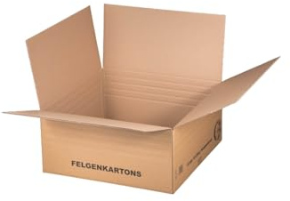 packster 4x Komplettradkarton 672 x 672 x 322 mm Braun