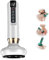 Deedlite Velora Masajeador Anticelulitico Reductor, Velora Beauty Celulitis Masajeador Anticelulitico con Ventosas, Gua Sha Máquina Moldeadora Para Abdomen, Muslos y Glúteos (Blanco Verdadero)