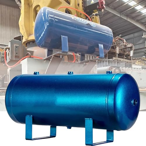 Compressore d'aria portatile con serbatoio di stoccaggio e kit di montaggio, serbatoio di gas resistente per un'alimentazione d'aria efficiente in ospedali e officine
