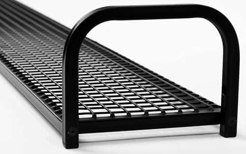 Generisch Wandregal Metall – Hängeregal für Pflanzen & Dekoration – Modernes Regal für Wohnzimmer, Küche & Büro – Platzsparend & Stabil (80cm)