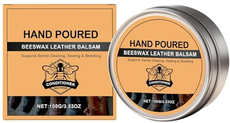 Generisch Conditioner Für Leder Von Stiefel - Bienenwachs Lederpflege Wiederherstellungsbalsam - Pflege Balsam - Für Stiefel, Couches, Jacken, Geldbörsen, Sicherheitsgurte, Und