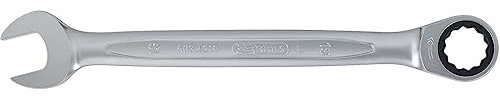 KS Tools - 503.4210 - Clé mixte à cliquet 72 dents Gearplus - 10 mm - Finition satinée - Chrome vanadium
