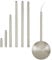EGLO Kabelkanal Extention, Kabelführung aus Stahl, Farbe: Nickel matt, Länge: 320 bis 1570 mm