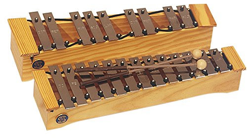 Sopran-Glockenspiel chromatisch, Do3 La