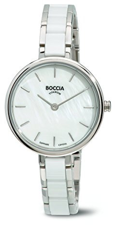 Boccia Damen-Armbanduhr Analog Quarz Verschiedene Materialien 3245-01