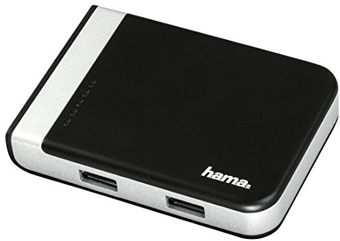 Hama USB-Hub mit 3X USB-3.1 & Kartenleser (USB-Verteiler für Laptop/PC/Smartphone, SD/SDHC/SDXC/microSD/microSDHC/microSDXC Card-Reader, OTG-fähig, 3-Fach USB) USB Mehrfach-Stecker/Mehrfach-Adapter