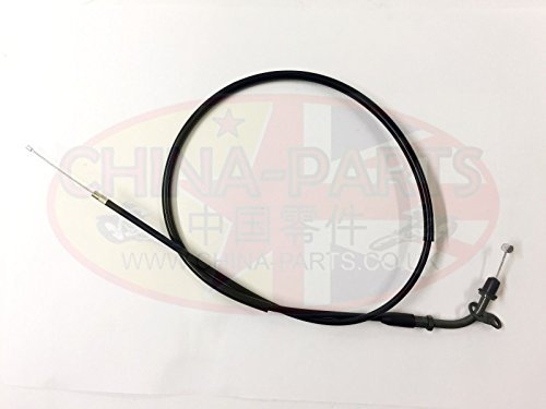 Motorcycle Throttle Cable Accelerator Cable for Lexmoto Venom 125 Venom SE125 SK125-22 (CTEK026)