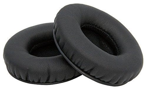 Ear Pads Replacement for Beats Dr. Dre Solo HD Wired/Solo 1.0 Wired Headphone by MMOBIEL - Memory Foam and Protein PU Ear Pad Cushions - On-Ear Earpads Replacement - Black