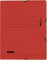 Baier & Schneider Brunnen 102015420, Sammelmappe für A4, Hochwertiger Pressspankarton 375 g/m², 0, 4 mm dick, Fact!Plus, 10 Stück rot