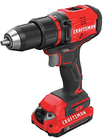 CRAFTSMAN V20 Cordless Drill/Driver Kit, Brushless (CMCD710C2)