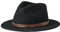 Brixton Unisex Messer Fedora Filzhut, Schwarz, L