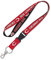 WinCraft Cincinnati Reds Lanyard with Detachable Buckle, 1 - Black and Red
