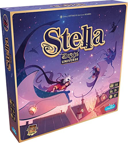 Asmodee Libellud | Stella: Dixit Universe | Gesellschaftsspiel | Ab 8 Jahren | 3-6 Spieler | 30 Minuten
