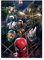 Displate Offiziell Spiderman MetallPoster Magnetische Befestigung Inklusive Lizenziert Bilder Hochwertiges Poster Bad Guys Poster 45 cm x 32 cm