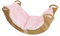 Skyline Kletterbogen mit Kissen Baby Kleinkind Kinder ab 1 Jahr Indoor Klettern Montessori Klettergerüst Holz Wippe Balancewippe Kletterdreieck Kletterwippe Holzwippe Kletterling Holzbogen L Rose
