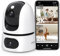 Imou 2-in-1 3K Indoor Security Camera Dual-Lens, House Security Camera 360°Full Coverage, Pet Baby Camera Wi-Fi with APP, Color Night Vision, Human/Pet/Sound/Motion Detection, Siren Spotlight