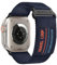 Nylon Cinturino per Apple Watch Ultra/2 49mm 46mm 45mm 44mm 42mm Uomo Donna,Cinturini di Ricambio in Nylon Sportivo Banda per iWatch Series 10/9/8/7/6/5/4/3/2/SE,Ultra 2 49 46 45 44 42mm,Tiefes Blau,L