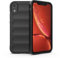Knoowcase for iPhone XR Phone Case Shockproof Soft Silicone Bumper Case Shock Absorbing Airbag Anti-Slip TPU Rubber Matte Shell Protective Cover for iPhone XR, Black