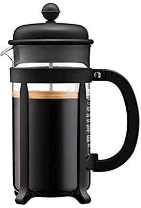 Coffee Maker, Press Coffee Maker, Coffee Press, Caffettiere，Coffee Maker， Coffee and Tea Maker, Stainless Steel Manual Coffee Makers For Home, Steel Coffee Press with 3 Filters - No Residue - Heat Res