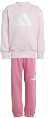 adidas Unisex Kinder Essentials Jogger, Clear Pink/White, 3-4 Years