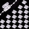 Bedama Roller Blind Cord Connector Clips, Ball Chain Connector fits 4.5mm Roller, Roman and Vertical blinds, 20 Pcs Plastic