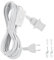 VIEVRE Portalampada E14 da 3,0 m con cavo, portalampada con interruttore, attacco E14 con spina max. 60 W, 250 V, per lampade fai da te, lampada da soffitto, bianco