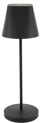 Unilux AVA Lamp, Dimming, Indoor and Outdoor Mood Light, Water Resistant, Non-Slip, Black