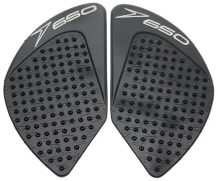 Motorrad Anti-Rutsch-Tankpad-Aufkleber Für KA&was&AKI Z650 Z 650 2017 2018 Seitliche Kraftstofftank-Pads Schutzaufkleber Aufkleber Gas-Kniegriff-Traktionspad(Black)