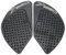 Motorrad Anti-Rutsch-Tankpad-Aufkleber Für KA&was&AKI Z650 Z 650 2017 2018 Seitliche Kraftstofftank-Pads Schutzaufkleber Aufkleber Gas-Kniegriff-Traktionspad(Black)