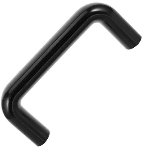 Ciieeo Plastic Handle u Shape Bakelite Door Pull Handle for Oven Door Screws Hole Centers for Machine Equipment Pull