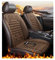 ZGantrix 12V Heizsitzauflage Auto, Schnelle ErwäRmung, Bequem Und Atmungsaktiv, rutschfest Sitzheizung Auto NachrüSten Set, Compatible with 95% of Cars,Braun 2 Sitzer