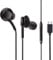 KP TECHNOLOGY Earphones for Honor Magic7 Pro/Honor Magic7 Lite 5G, In-Ear Headphones with USB Type C interface [Remote & Microphone] Noise Isolating, High Definition Sound (BLACK)