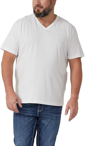 s.Oliver Herren Baumwoll-t-Shirt mit V-Ausschnitt und Logoprint T-Shirt V-Neck