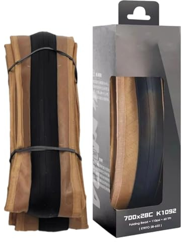 para Neumáticos de Bicicleta,Neumático de Bicicleta de Carretera 700 X 28c | Neumático Plegable Anti-Pinchazos para Deporte Ciclismo Uso Urbano Piñón Fijo Jóvenes Hombres Mujeres