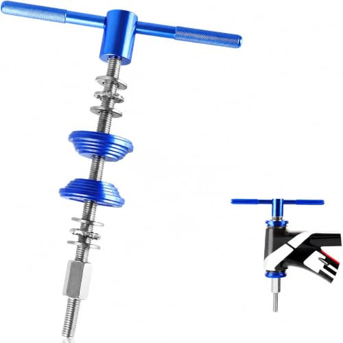 Frdhee Presswerkzeug für Fahrrad Steuersatz, Fahrrad BB Lager Pressfit Werkzeug, Fahrrad Steuersatz Einpresswerkzeug BB Tretlager Lager Einpressset