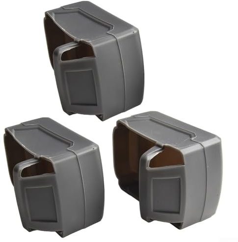 Lot de 3 coques de protection en silicone pour batteries 18 V 3.0/4.0/5.0, manchon souple résistant aux chocs
