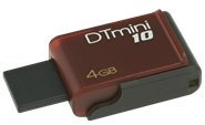 Kingston Data Traveler Mini Memory Stick 4 GB USB 2.0 Red