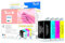 Peach E130 Spar Pack Druckerpatronen XL (BK, C, M, Y) ersetzt Epson T1305, C13T13054010 für z.B. Epson Stylus Office BX 635 FWD, Epson Stylus SX 525 WD, Epson Stylus Office BX 535 WD