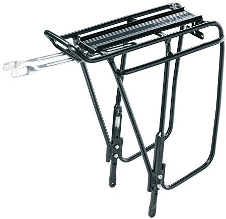 Topeak Unisex-Adult Uni SuperTourist DX (Non-Disc) Gepäckträger, Black, 41 x 34 x 17 cm