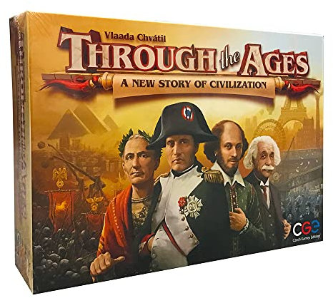Czech Games Edition Through The Ages: A New Story of Civilization - Board Game - Brettspiel Englisch - English