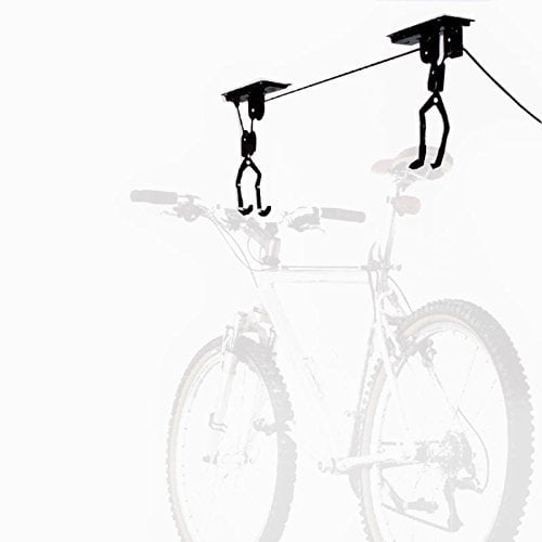 ZD Trading Bicycle Lift Fahrraddeckenlift, Flaschenzug, 20 Kg Tragkraft