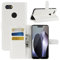 HualuBro Google Pixel 3 XL Hülle, Premium PU Leder Stoßfest HandyHülle Schutzhülle Klapphülle Handytasche Wallet Flip Case Cover für Google Pixel 3XL Tasche (Weiß)
