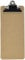 docrafts PMA 174799 Papermania Bare Basics Klemmbrett, hoch, Kraftpapier